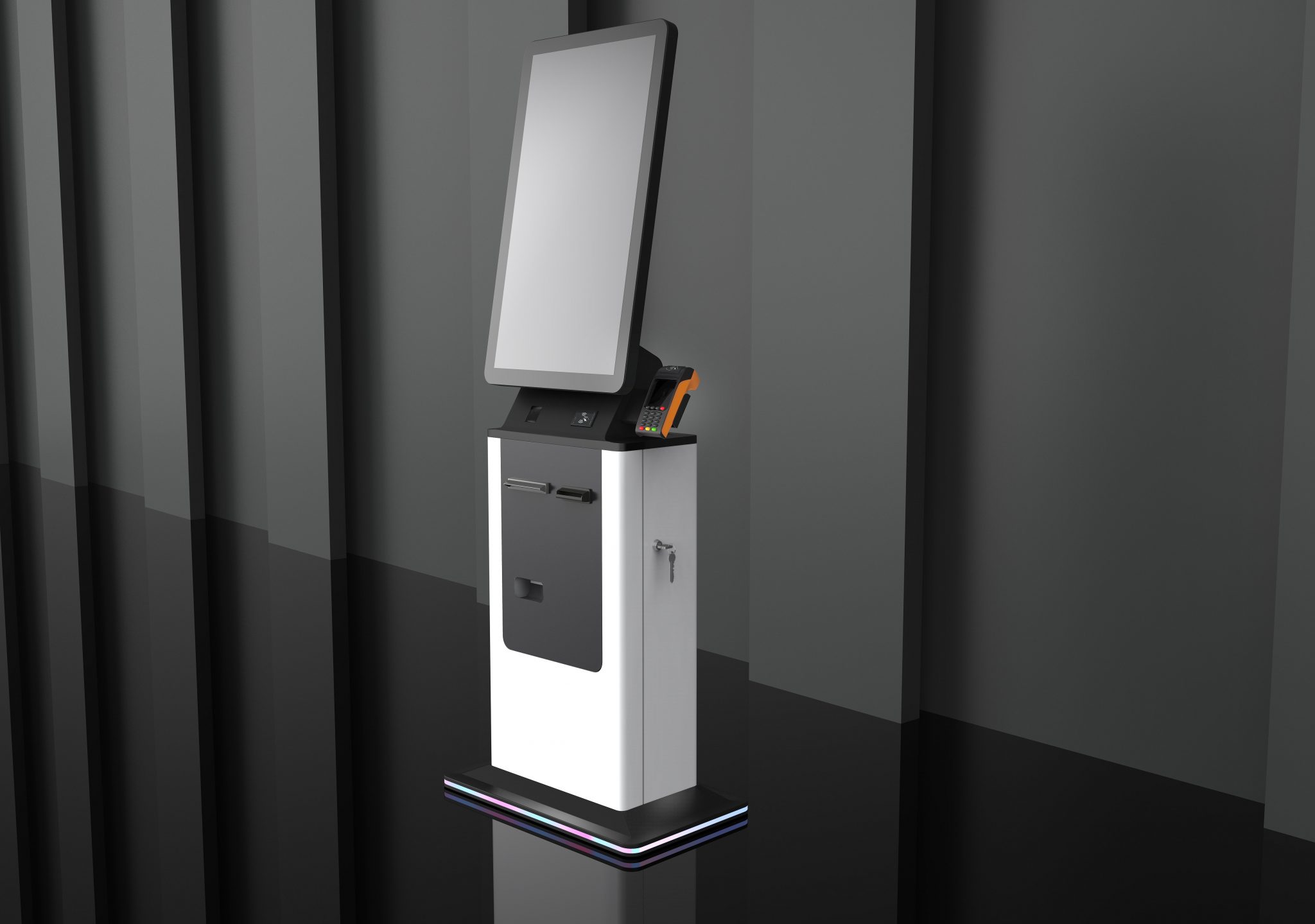 Vendfun Smart Slim Kiosk Solution Enhance Check In Efficienc