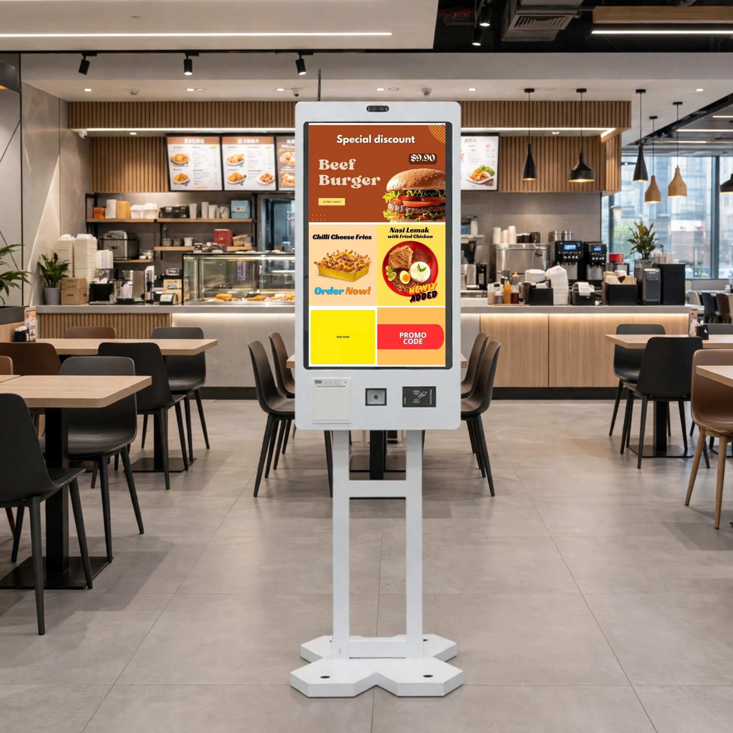 F&B ORDERING KIOSK STANDING